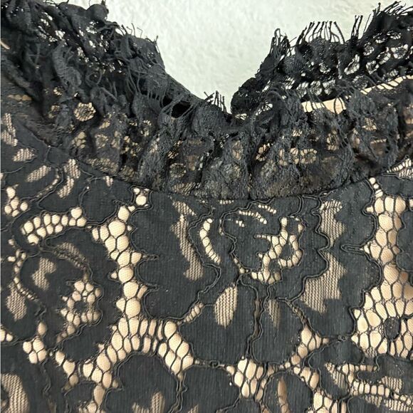 Hidden Label sleeveless black lace dress size L - Picture 5 of 9